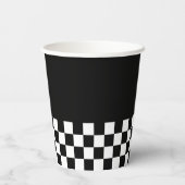 Bad 2 the Bone Skeleton Pink 2nd Birthday Party Papieren Bekers (Achterkant)