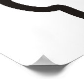 BAD AAN DE BONE ~ Poster (Hoek)