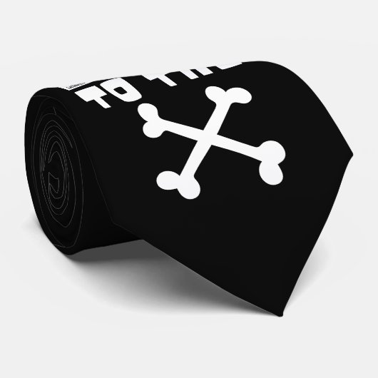 BAD AAN DE BOT STROPDAS (Opgerold)