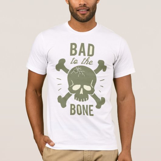 BAD AAN DE T-SHIRTS-HOODIES VAN DE BEENBARE MANNEN T-SHIRT (Voorkant)