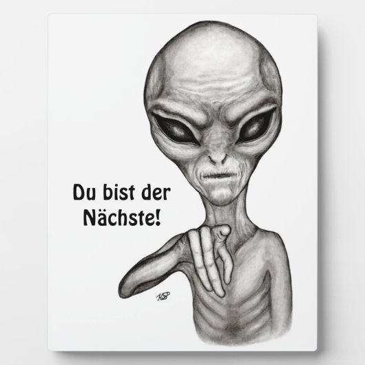 Bad Alien , Du bist der Nächste! Fotoplaat (Voorkant)
