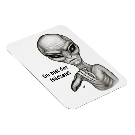 Bad Alien , Du bist der Nächste! Magneet (Rechterzijde)