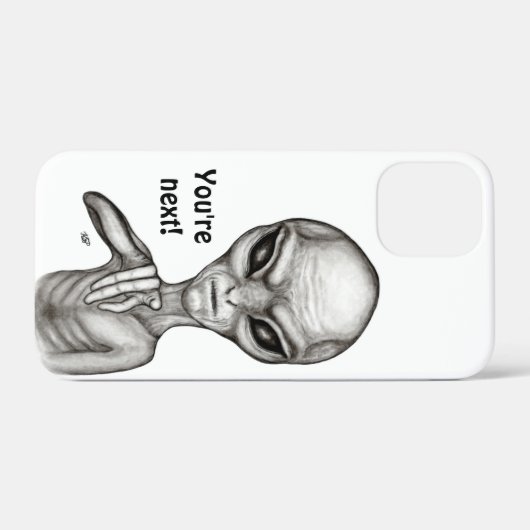 Bad Alien , You're next ! Case-Mate iPhone Case (Achterkant (horizontaal))