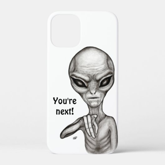 Bad Alien , You're next ! Case-Mate iPhone Case (Achterkant)