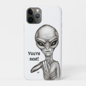 Bad Alien , You're next ! Case-Mate iPhone Case (Achterkant)