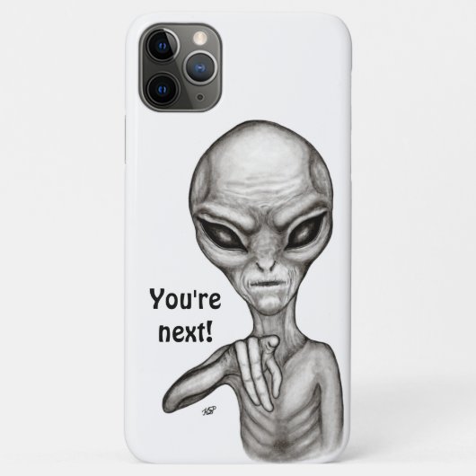 Bad Alien , You're next ! Case-Mate iPhone Case (Achterkant)