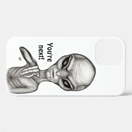 Bad Alien , You're next ! Case-Mate iPhone Case (Achterkant (horizontaal))