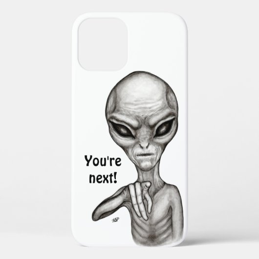 Bad Alien , You're next ! Case-Mate iPhone Case (Achterkant)