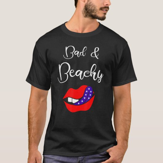 Bad And Beachy 3 T-shirt (Voorkant)