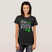Bad and Boozy St Patricks Day party Drinking St Pa T-shirt (Voorkant volledig)
