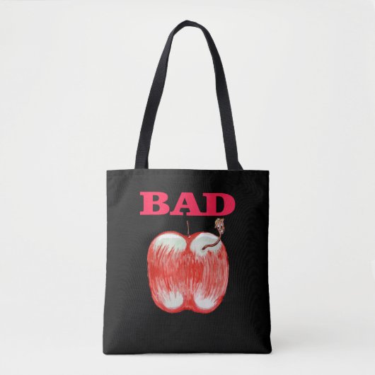 Bad Apple Canvas tas (Voorkant)
