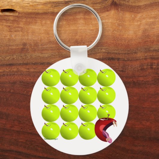Bad Apple Sleutelhanger (Voorkant)