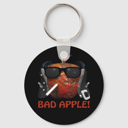 Bad Apple Sleutelhanger (Voorkant)