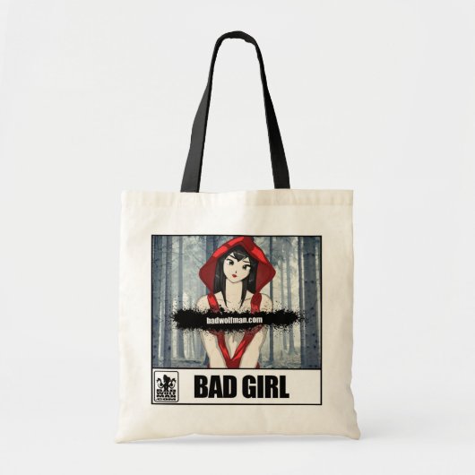 Bad Art ・ Bad Girl ・ Tote Bag (Voorkant)