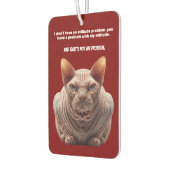 Bad Attitude Cat Luchtverfrisser (Links)