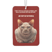 Bad Attitude Cat Luchtverfrisser (Achterkant)