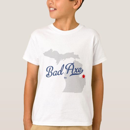 Bad Ax Michigan MI Shirt (Voorkant)