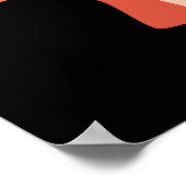 Bad Bacon Puns Zijn Fry-Tening Food Pun Dark BG Poster (Hoek)