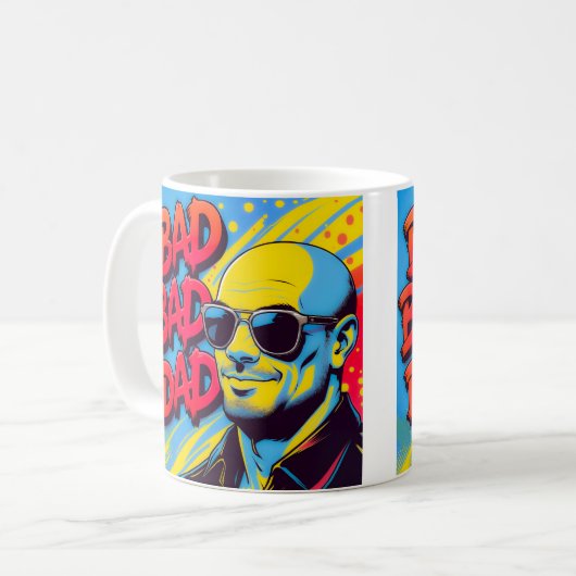 Bad bad koffiemok (Voorkant links)