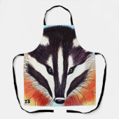 Bad Badger Schort (Voorkant)