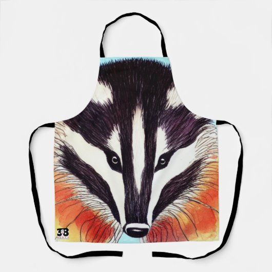 Bad Badger Schort (Voorkant)