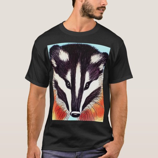 Bad Badger T-shirt (Voorkant)