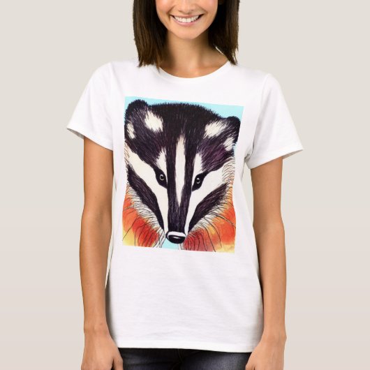 Bad Badger T-shirt (Voorkant)