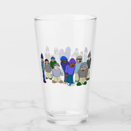 Bad Beanie Clique Pint Glas