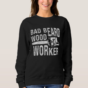 Bad Beard Woodwerker Chainzaag Woodsma Trui