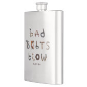 Bad Bolts Blow - Klassieke kolf Heupfles (Links)