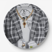 Bad & Boo-Jee Bride Papieren Bordje (Voorkant)