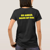 Bad Boogie - Probeer me tegen te houden T-shirt (Achterkant)