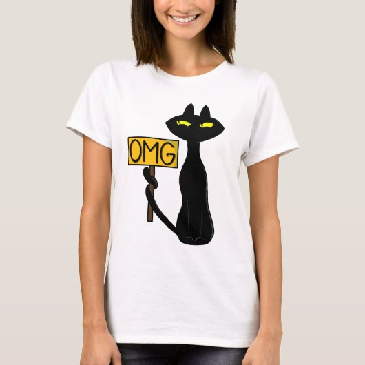 Bad Boogie -The Cat- Dames T-shirts (Voorkant)