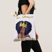 Bad Bougie And Blessed Bougie Gift For Women Black Tote Bag (Dichtbij)