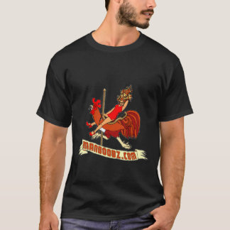 Bad Boy Carousel T-shirt (warme kleuren, geen teks
