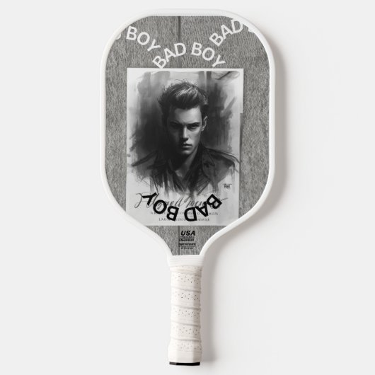 Bad Boy Minimalist Pickleball Paddle (Achterkant)
