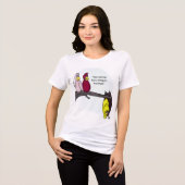 Bad Boys Bord Roze Vrouwen T-shirt (Voorkant volledig)