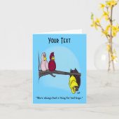 Bad Boys Gevouwen Wenskaart Kaart (Gele Bloem)