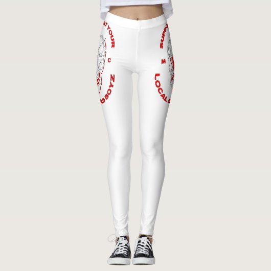 Bad Boyz Support-Leggings Leggings (Voorkant)