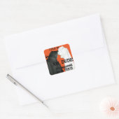 Bad Breath Vierkante Sticker (Envelop)