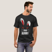 Bad Bunny Scary Rabbit Cool Dierenvriend T-shirt (Voorkant volledig)