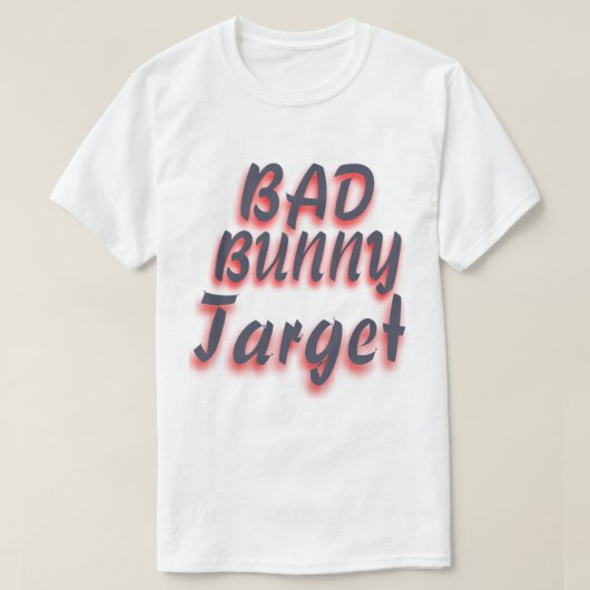 Bad Bunny Target  (17) T-shirt (Design voorkant)