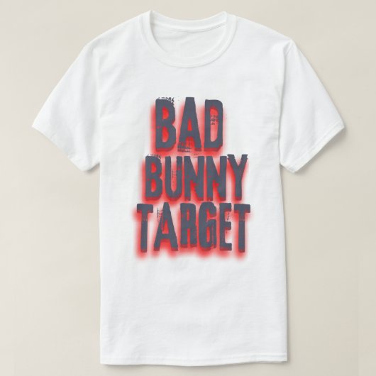 Bad Bunny Target (27) T-shirt (Design voorkant)