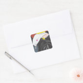 BAD BUNNY VIERKANTE STICKER (Envelop)