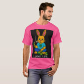 Bad Bunny x Lavish Life Grafische T-shirt (Voorkant volledig)