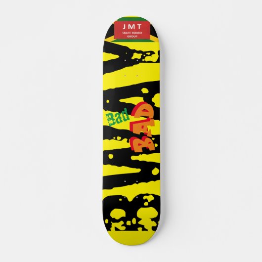 BAD BWAY JMT JAMAICA 7 3/4-inch skateboard Deck (Voorkant)