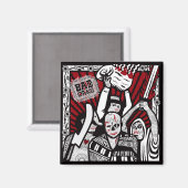 Bad Cake Album Hoesje Magnet (Voorkant / Achterkant)