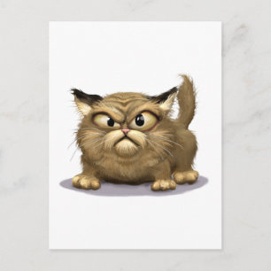 Bad Cat Briefkaart