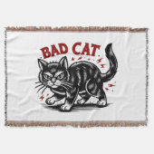 Bad Cat Deken (Voorkant)