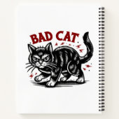 Bad Cat Notitieboek (Achterkant)